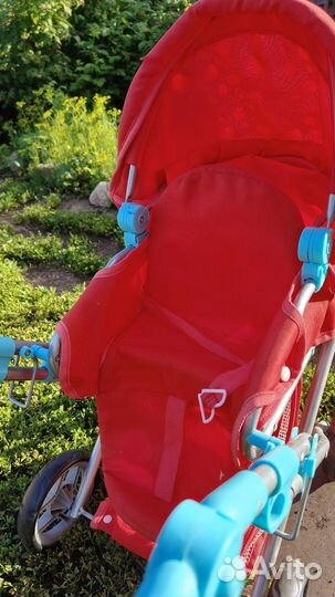 Коляска для кукол demi star 3 в 1