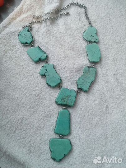 Ожерелье из бирюзы