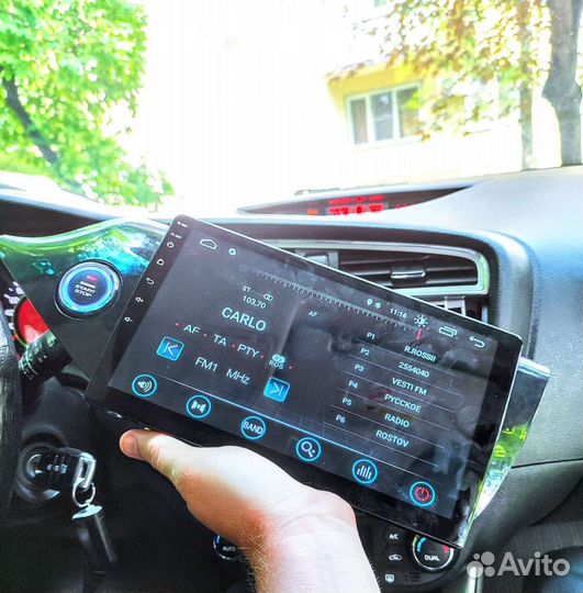 Андроид магнитола на ceed