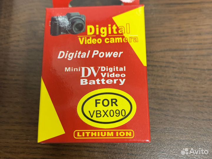 Аккумулятор для фотоаппарта Panasonic Vbx090