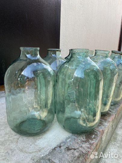 Банка 10 литров стеклянная