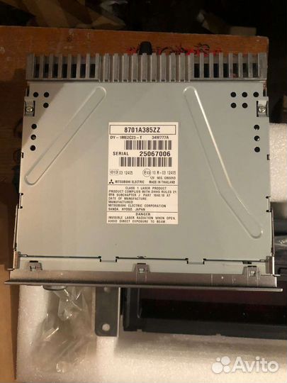 Магнитола mitsubishi l200