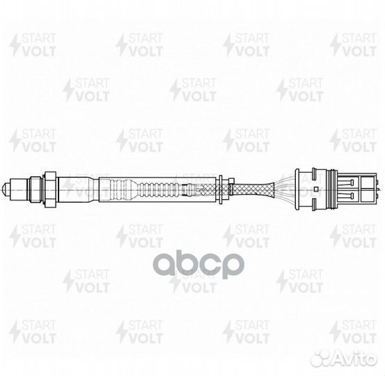 Датчик кисл. для а/м BMW 5 E60 (03) 2.5i/3.0i