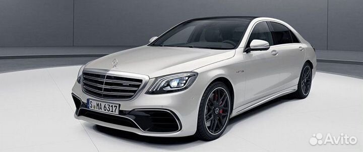 Обвес на Mercedes S-class w222 new S63 AMG