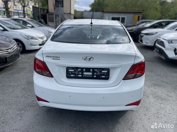 Hyundai Solaris 1.6 AT, 2016, 79 600 км