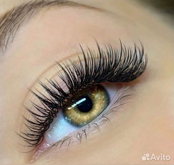 Наращивание ресниц на дому