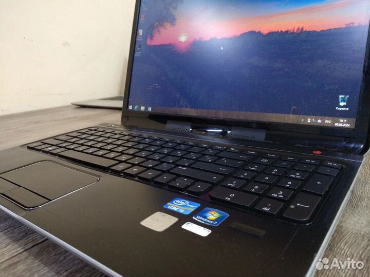 HP dv6, В металле, Intel Core i5, 8Гб, GeForce