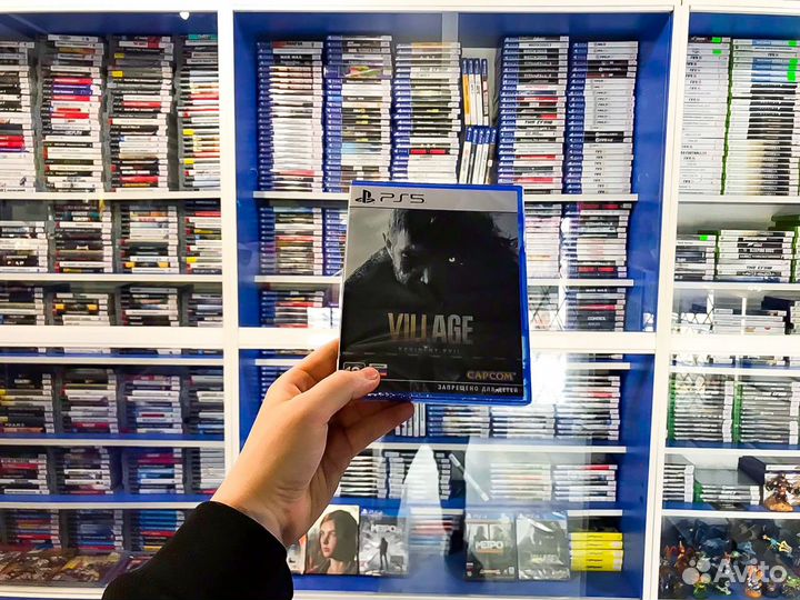 Resident evil village ps5 (новый, обмен)