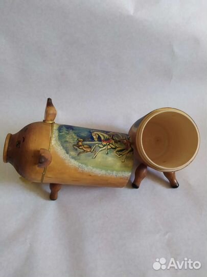 Деревянная коробка для вина