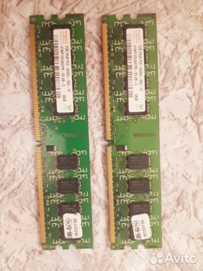 Оперативная память ddr2 1gb(200), 2gb(300)