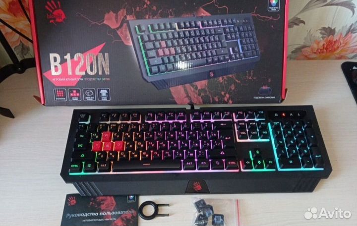 Игровая клавиатура Bloody B120N