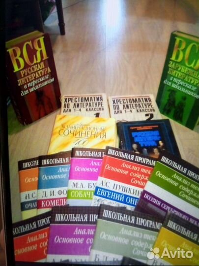 Литература школьная программа