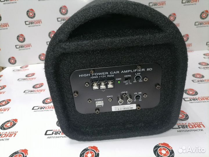 Автомобильный сабвуфер 6,5