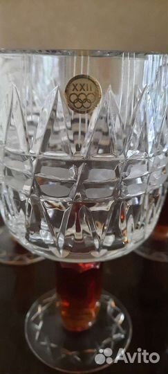 Фужеры хрустальные СССР