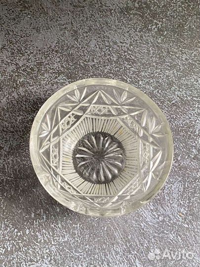 Сахарница стеклянная СССР