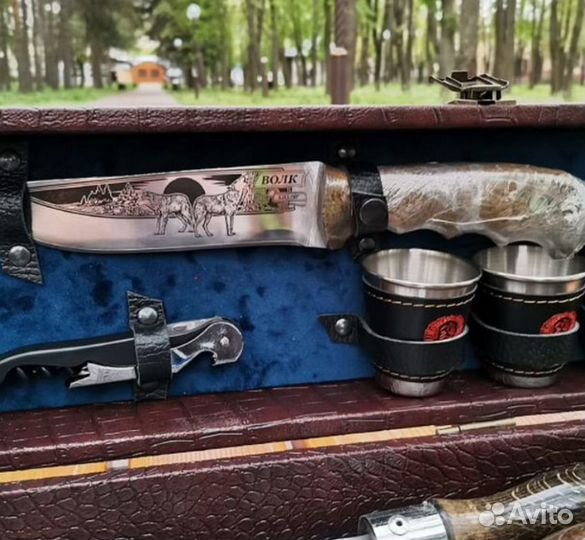 Шашлычный набор № 11 тяпка и нож