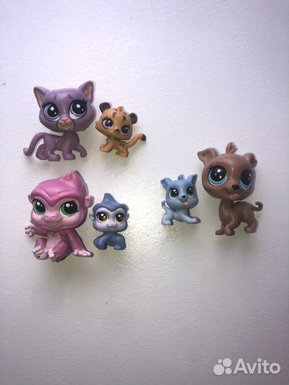 Pet Shop, пони разные, куклы Enchatimals