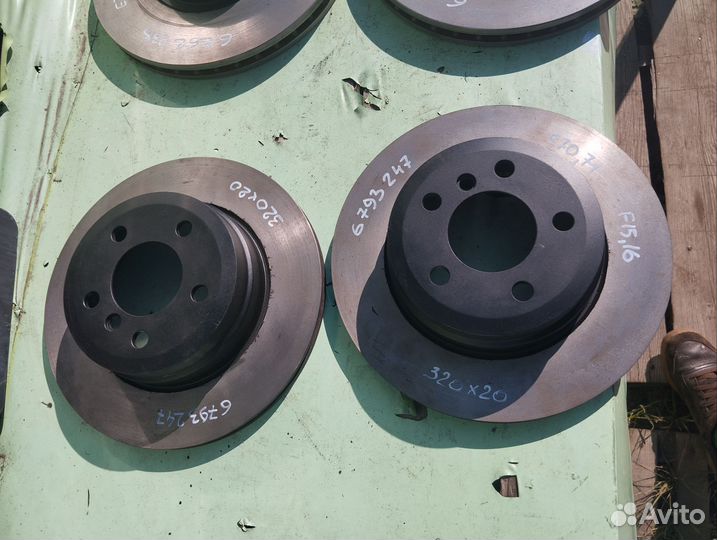 Тормозные диски бмв х5 Е70 х6 е71 f15 f16