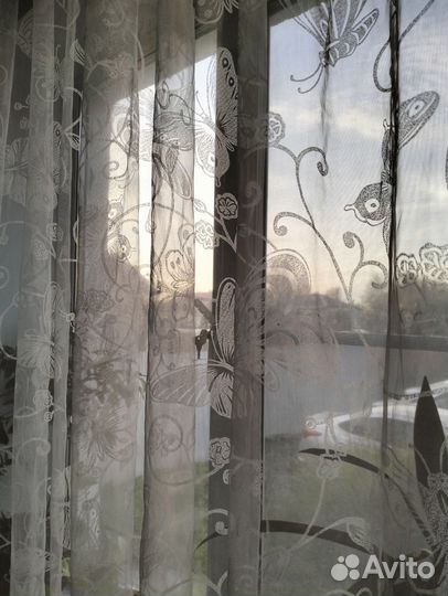 Комплект шторы и тюль