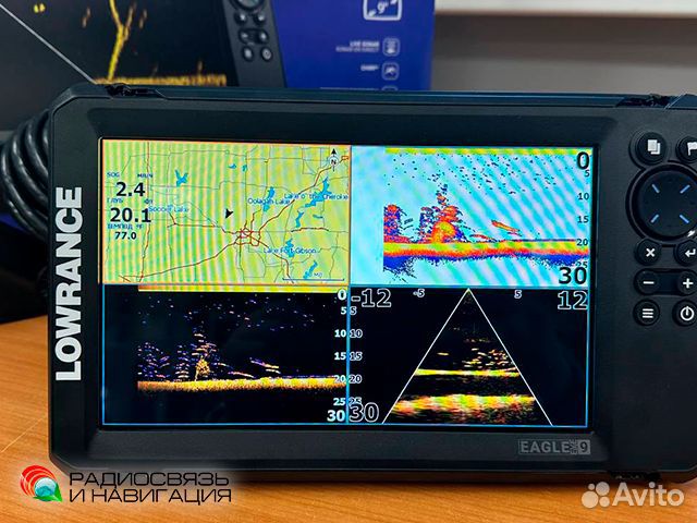 Эхолот с live датчиком Lowrance Eagle EYE