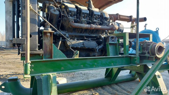 Дизельная мотопомпа