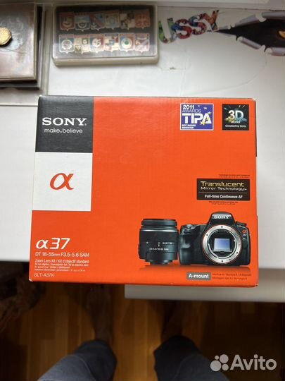 Коробка от фотоаппарата Sony