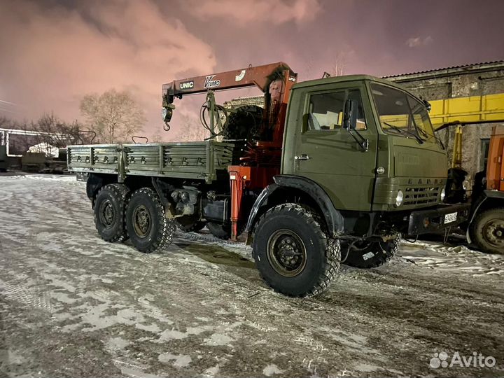 КамАЗ 4310 с КМУ, 1984