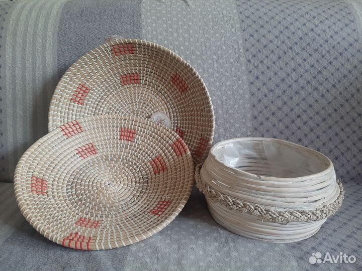Корзина плетеная