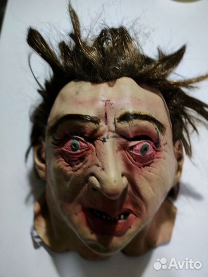 Карнавальные латексные маски/ хэллоуин
