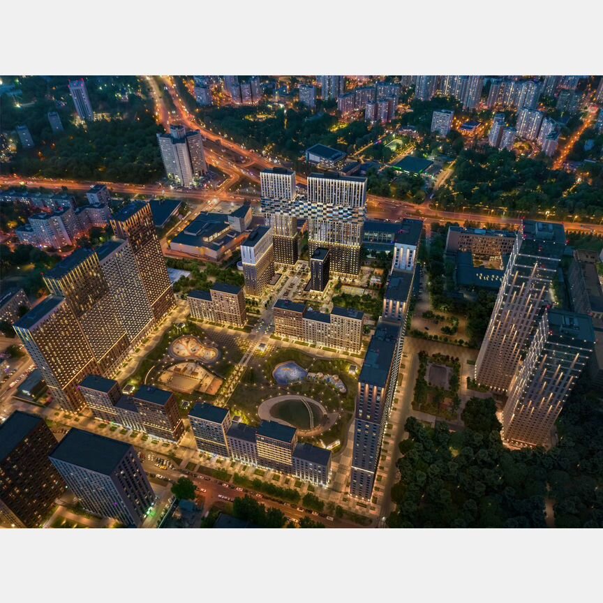 2-к. квартира, 71,8 м², 27/39 эт.