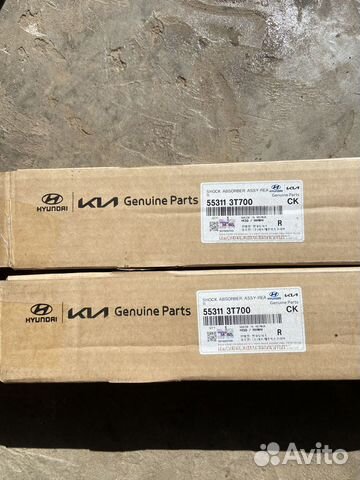 Задние стойки (амортизаторы) на KIA quoris