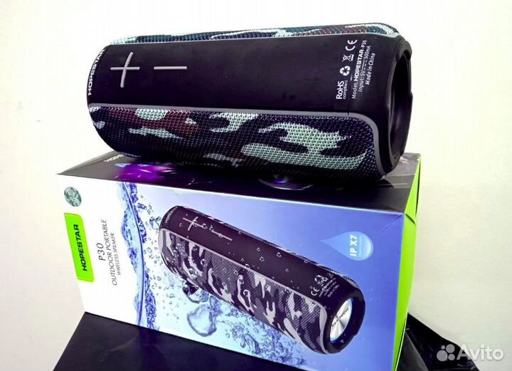 Колонка Hopestar P30 Самая Громкая + Подсветка