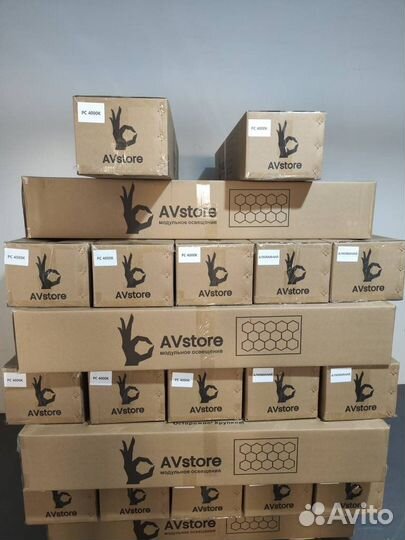 Модульное LED освещение соты и другие рисунки