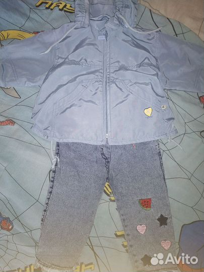 Ветровка джинсы