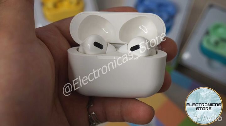 Наушники Apple Аирподс Про i2090 Снежно-Белёсые