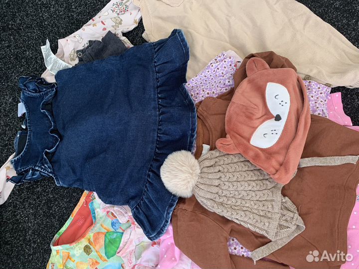 Вещи пакетом на девочку