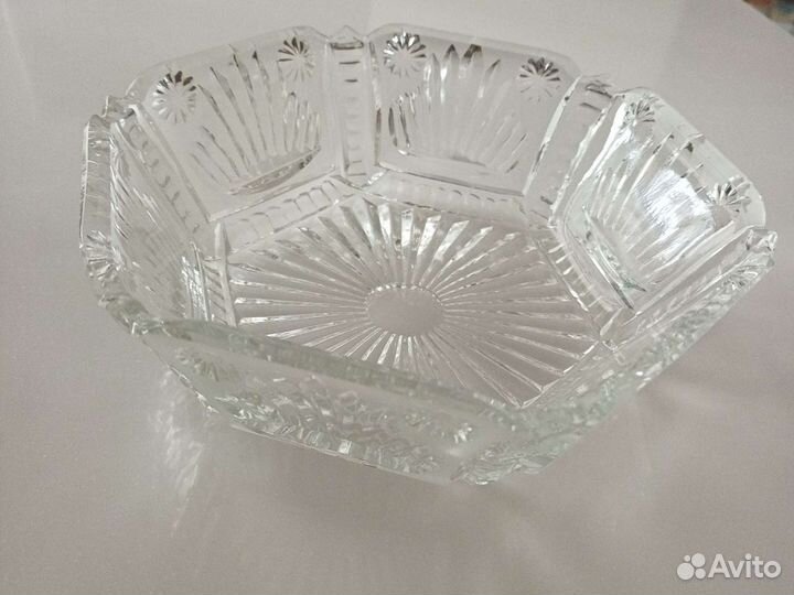 Хрустальный салатник