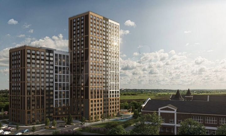 1-к. квартира, 40,5 м², 3/25 эт.