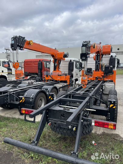 IVECO-Hongyan 6x4 (CQ3254/3255) с КМУ, 2023