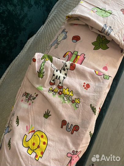 Комплект постельного белья в детскую кроватку