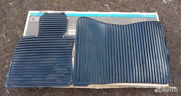 Резиновые коврики передние BMW Х3, X5, X6