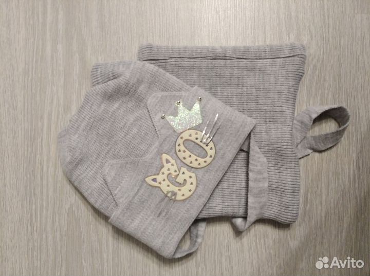 Детская шапка и снуд