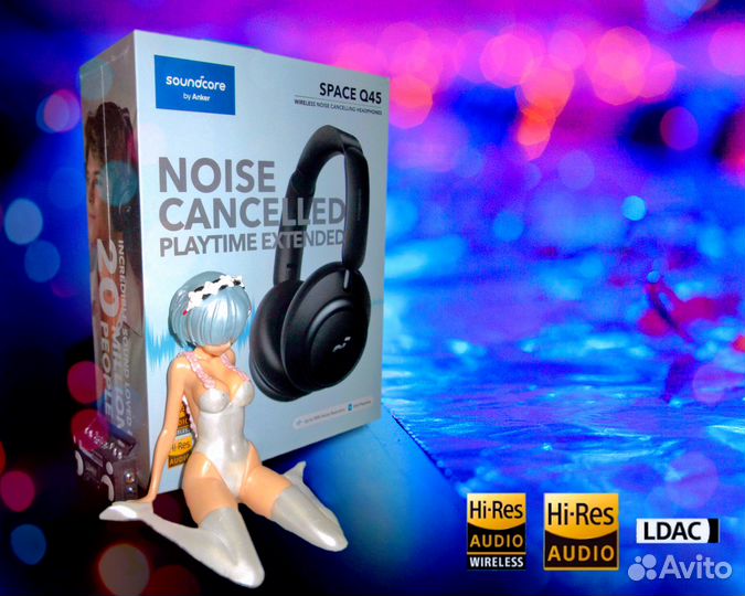 Беспроводные 1more/ Anker Soundcore Space Q45