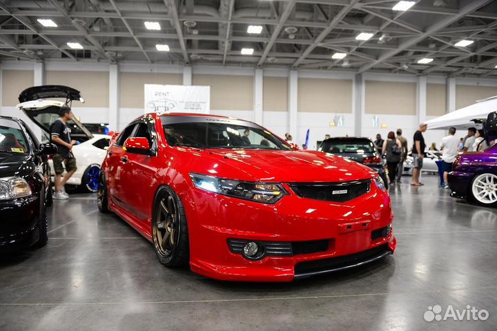 Передний бампер mugen-style Honda Accord 8