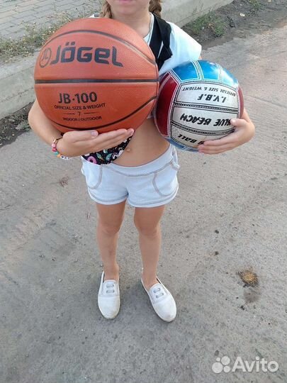 Баскетбольный мяч jogel jb 100