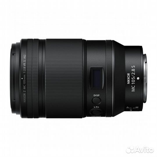 Объектив Nikon Z MC 105mm f/2.8 VR S, Черный