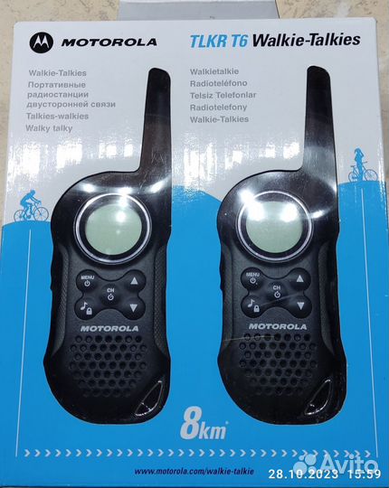 Рация motorola tlkr T6 бу