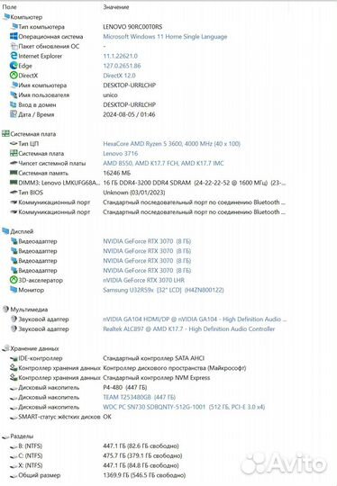 Видеокарта rtx 3070
