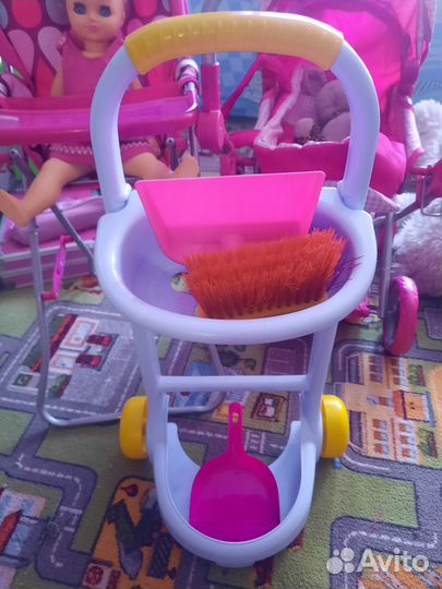 Детская кукольная коляска