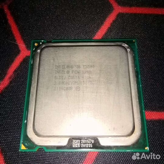 Процессор intel pentium E5500 2.80Ghz